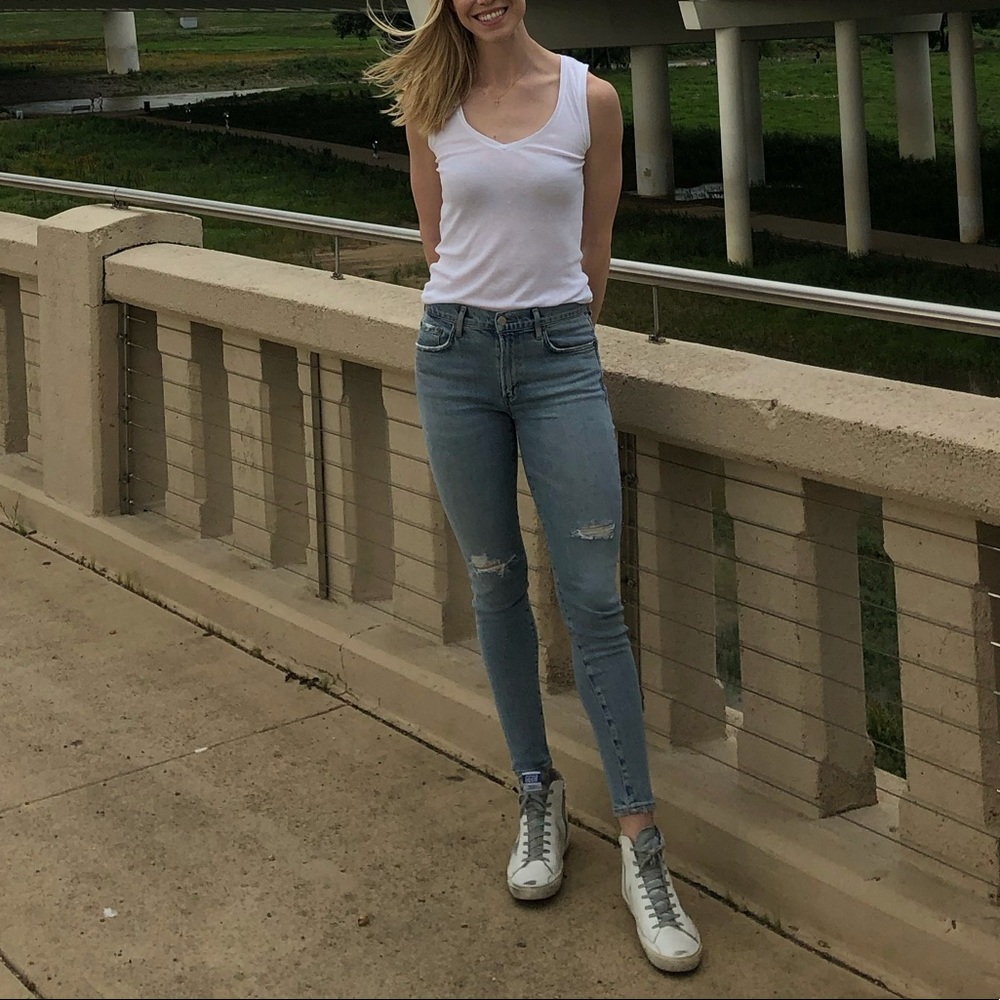 AGOLDE Sophie Mid Rise Ankle Jeans - Picture 4 of 7